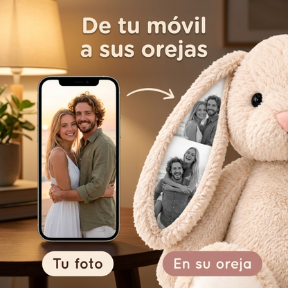 Conejito de Peluche Personalizable
