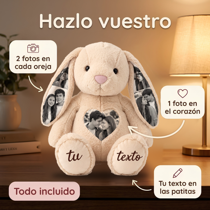 Conejito de Peluche Personalizable